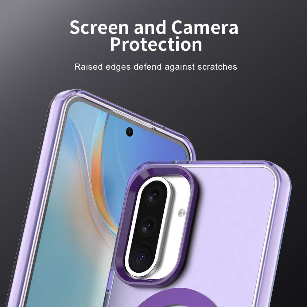 TechSuit Husa de protectie Techsuit CandyCase MagSafe compatibil cu Samsung Galaxy A36 5G, Mov – imagine 4
