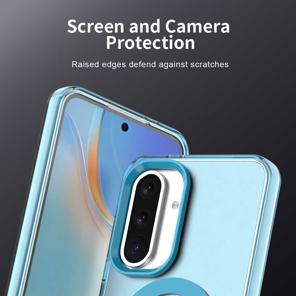 TechSuit Husa de protectie Techsuit CandyCase MagSafe compatibil cu Samsung Galaxy A56 5G, Albastru – imagine 2