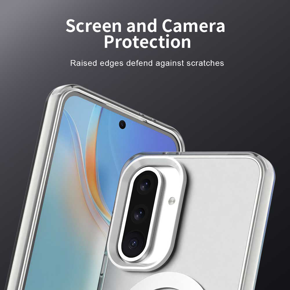 TechSuit Husa de protectie Techsuit CandyCase MagSafe compatibil cu Samsung Galaxy A56 5G, Alb – imagine 6