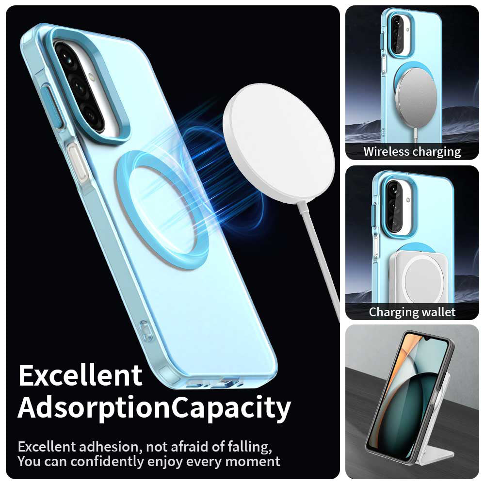 TechSuit Husa de protectie Techsuit CandyCase MagSafe compatibil cu Samsung Galaxy A26 5G, Albastru – imagine 6