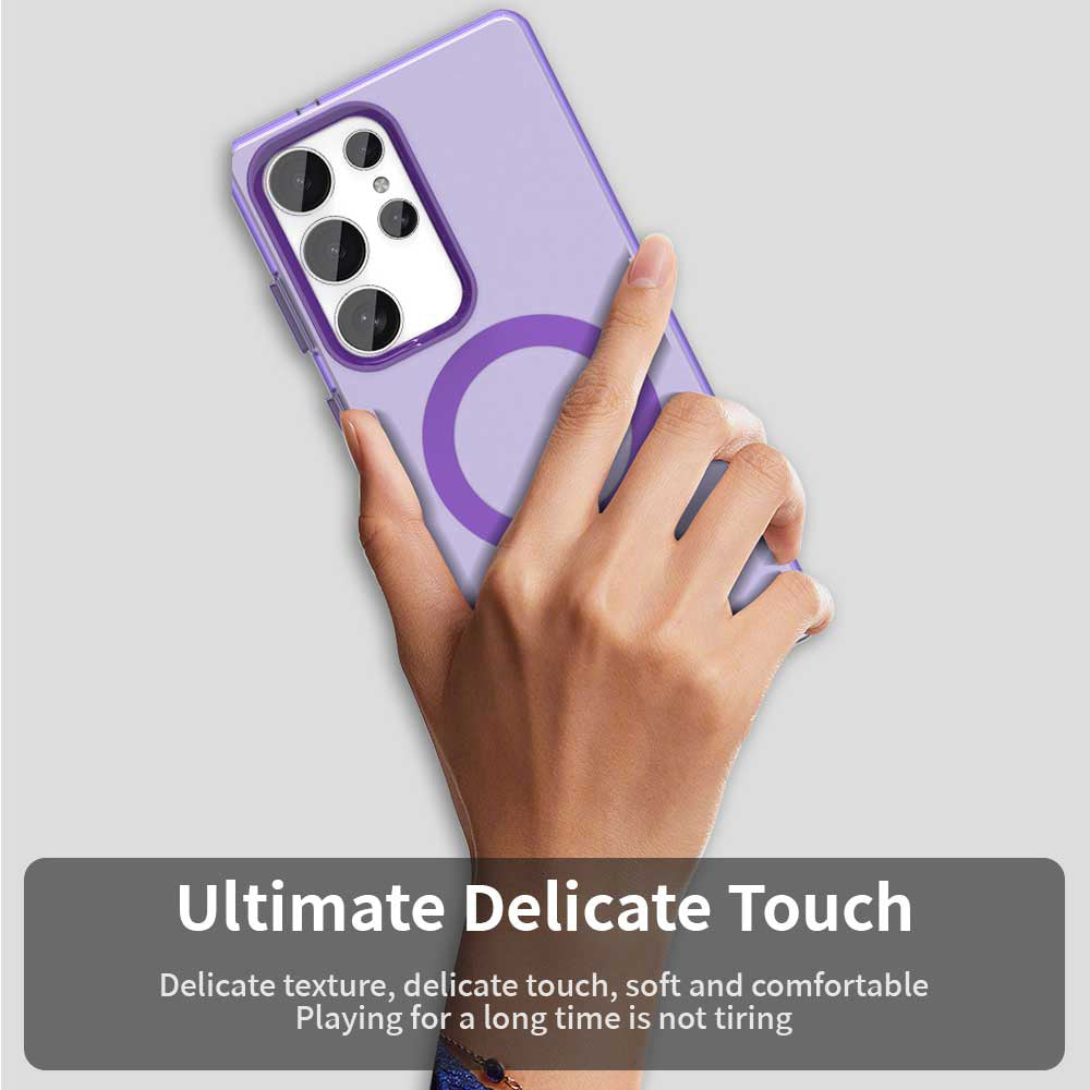 Techsuit - CandyCase MagSafe - Samsung Galaxy S25 Ultra - Purple