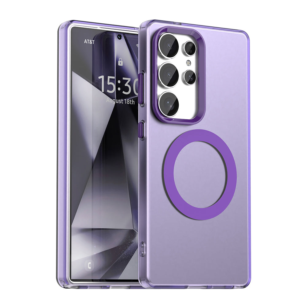 Techsuit - CandyCase MagSafe - Samsung Galaxy S25 Ultra - Purple