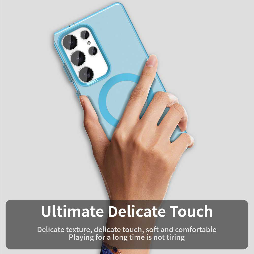 Techsuit - CandyCase MagSafe - Samsung Galaxy S25 Ultra - Blue