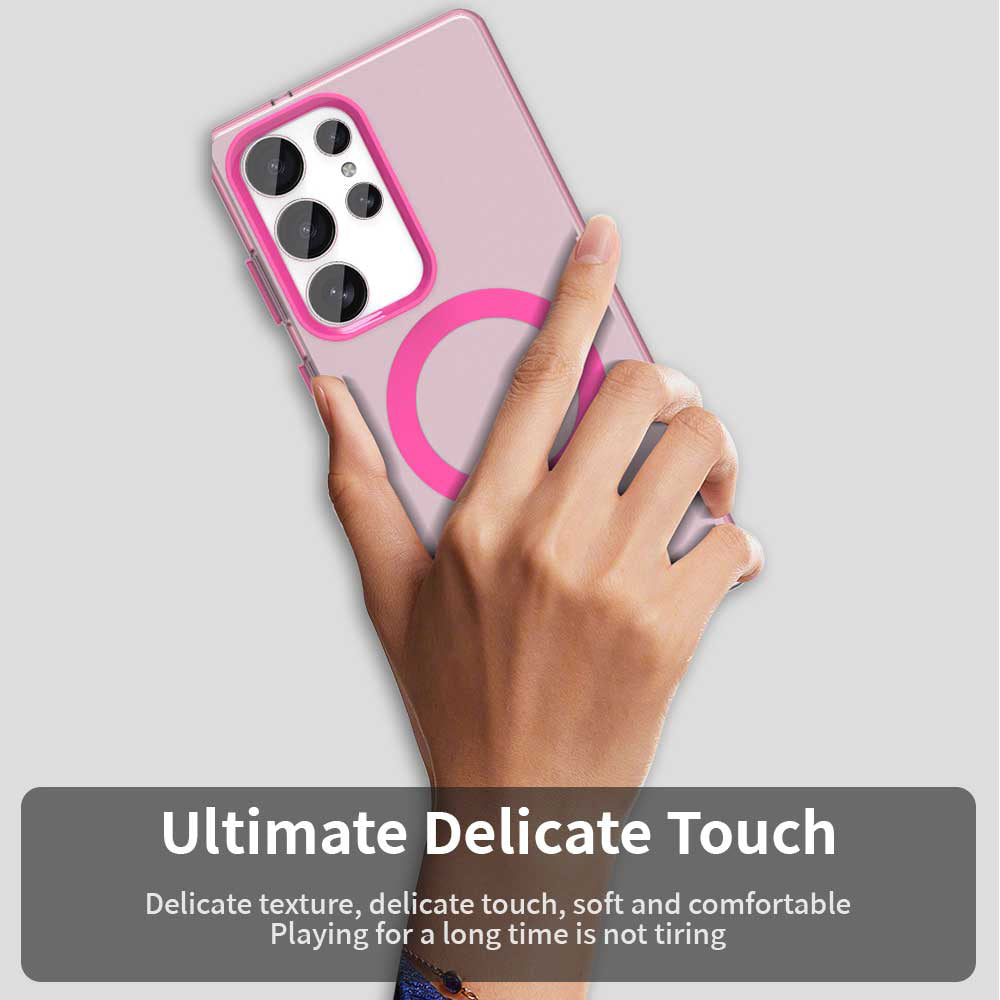 Techsuit - CandyCase MagSafe - Samsung Galaxy S25 Ultra - Pink