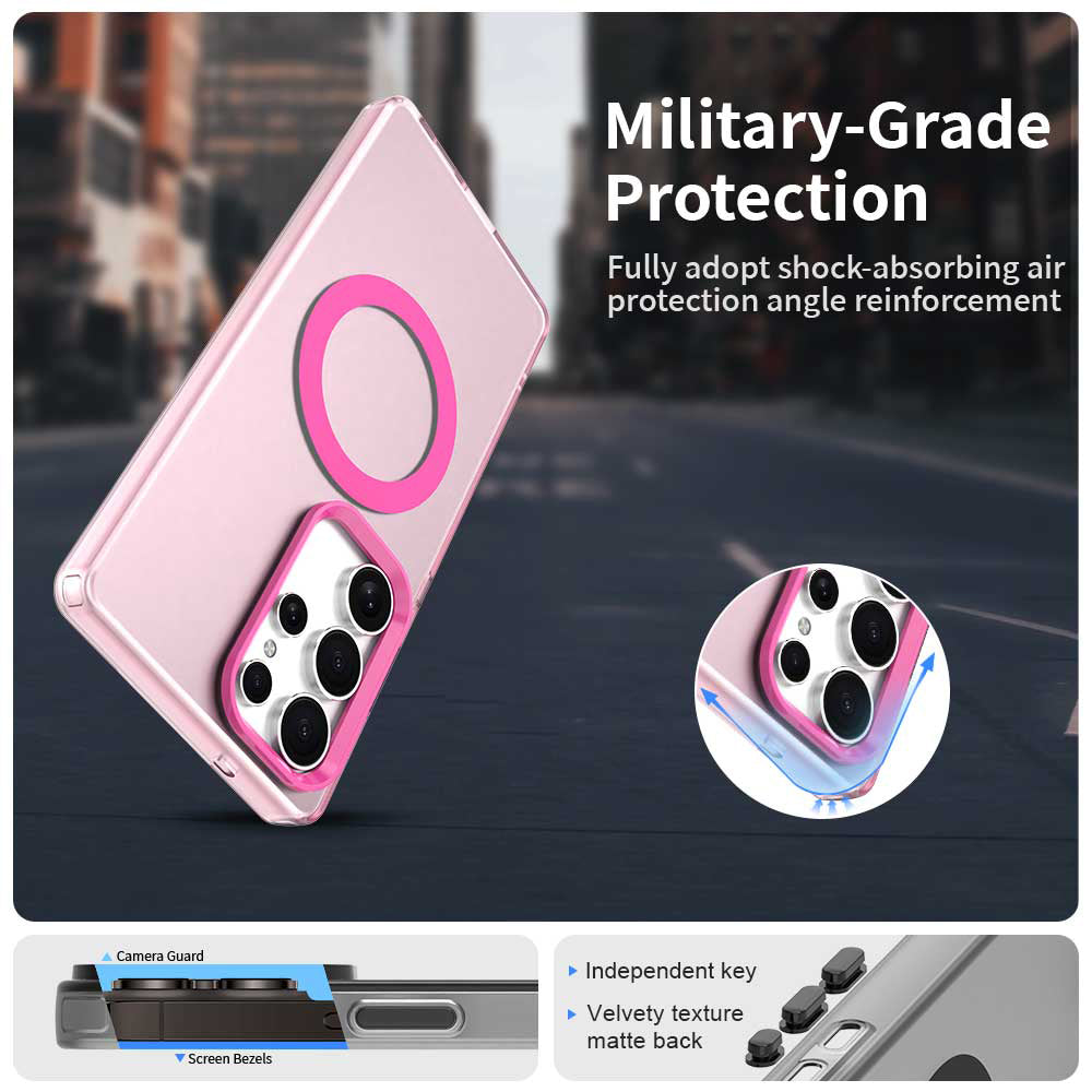 Techsuit - CandyCase MagSafe - Samsung Galaxy S25 Ultra - Pink