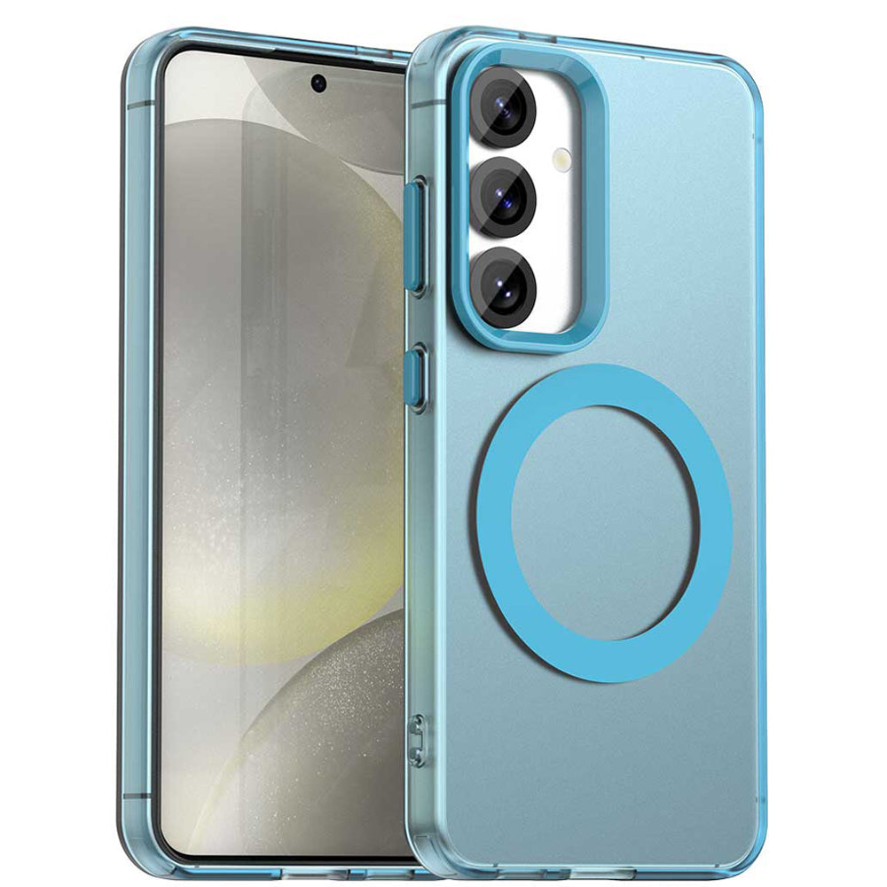 Techsuit - CandyCase MagSafe - Samsung Galaxy S24 / S25 - Blue