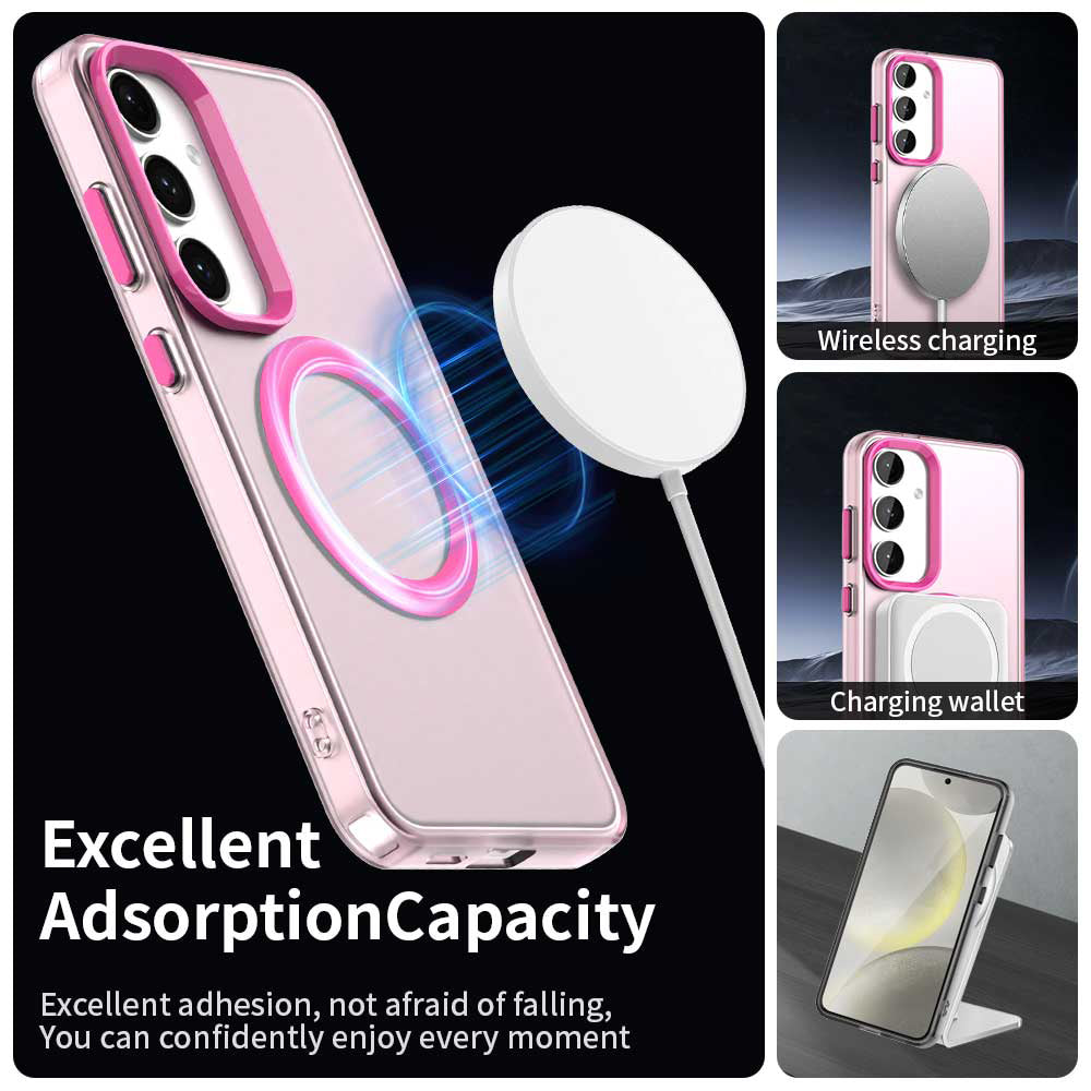 Techsuit - CandyCase MagSafe - Samsung Galaxy S24 / S25 - Pink
