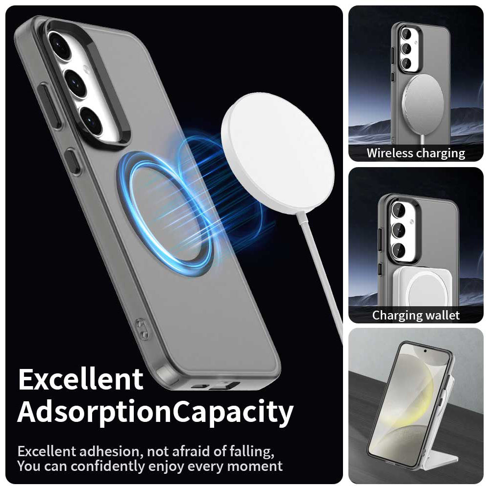 Techsuit - CandyCase MagSafe - Samsung Galaxy S24 / S25 - Black