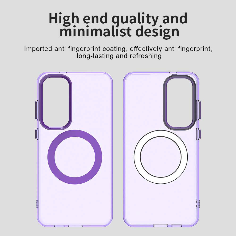 TechSuit Husa de protectie Techsuit CandyCase MagSafe compatibil cu Samsung Galaxy S24 Plus / S25 Plus, Mov – imagine 4
