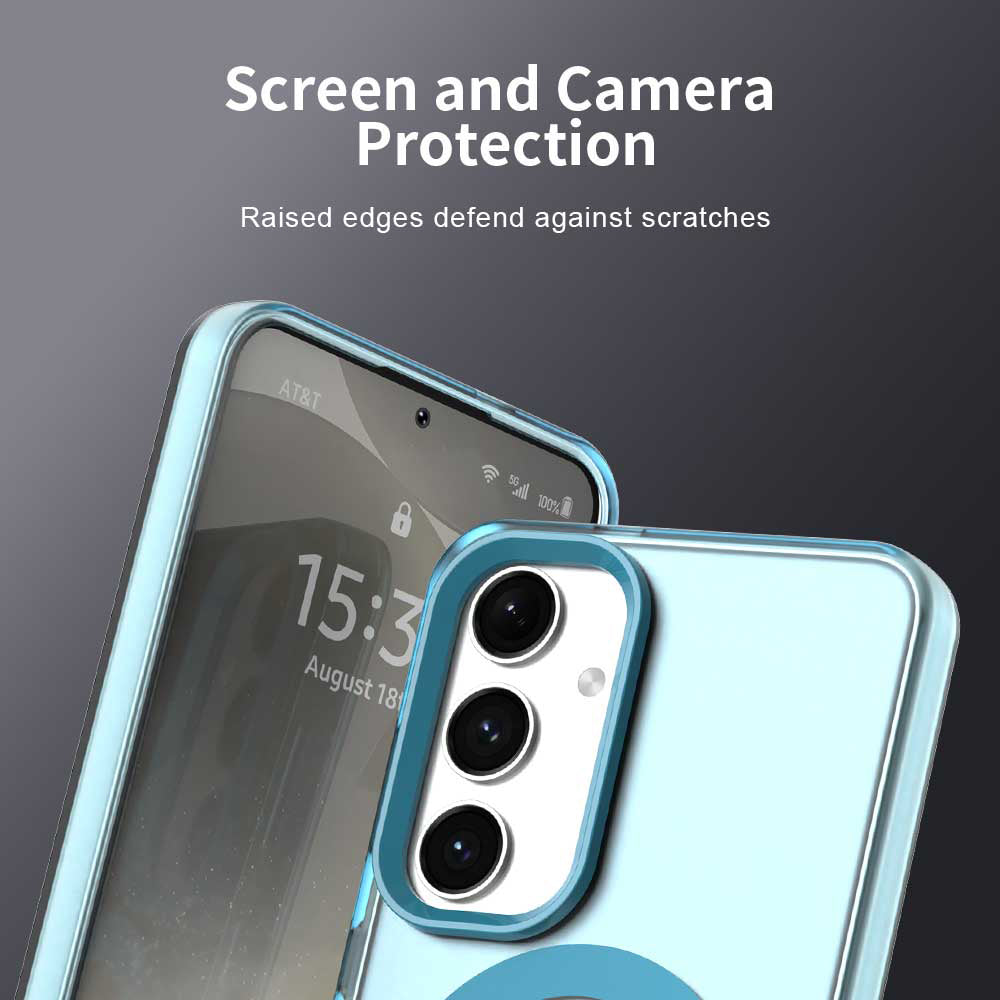 Techsuit - CandyCase MagSafe - Samsung Galaxy S24 Plus / S25 Plus - Blue