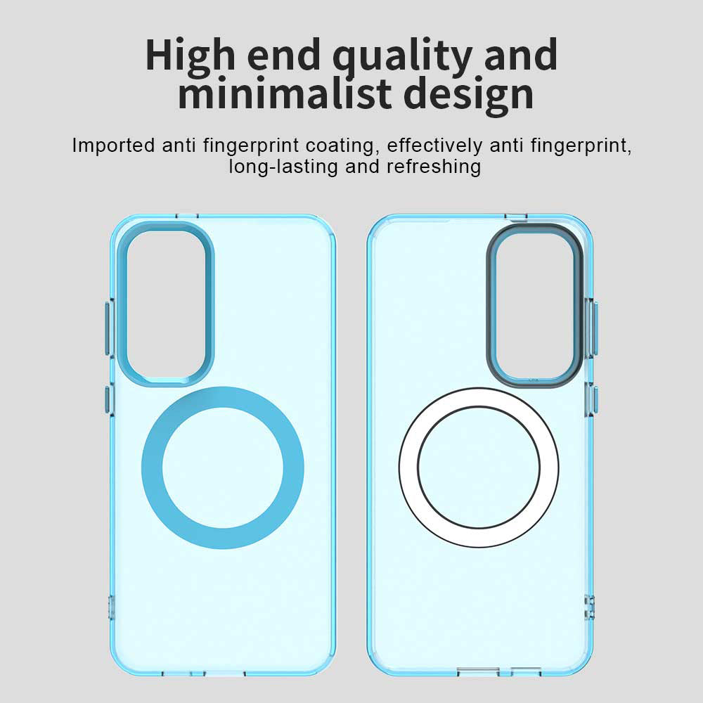 Techsuit - CandyCase MagSafe - Samsung Galaxy S24 Plus / S25 Plus - Blue
