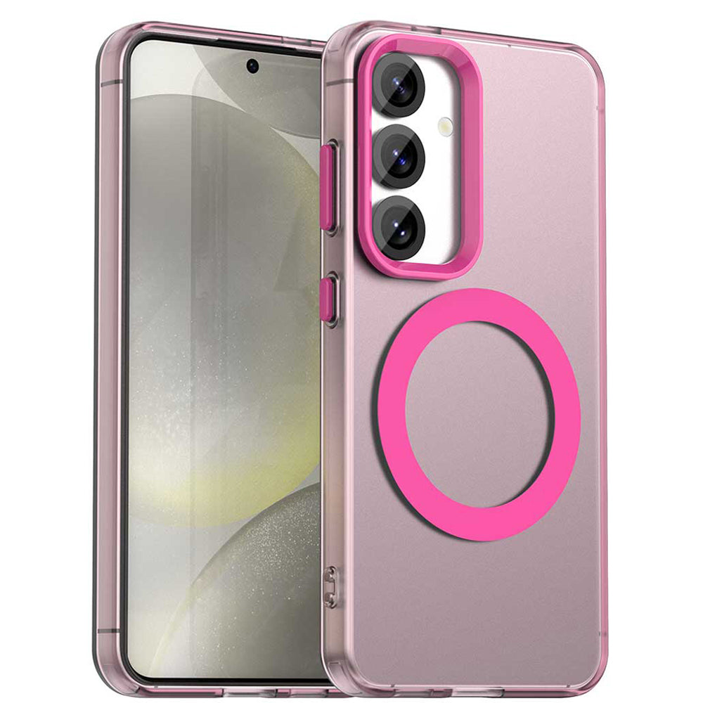 Techsuit - CandyCase MagSafe - Samsung Galaxy S24 Plus / S25 Plus - Pink