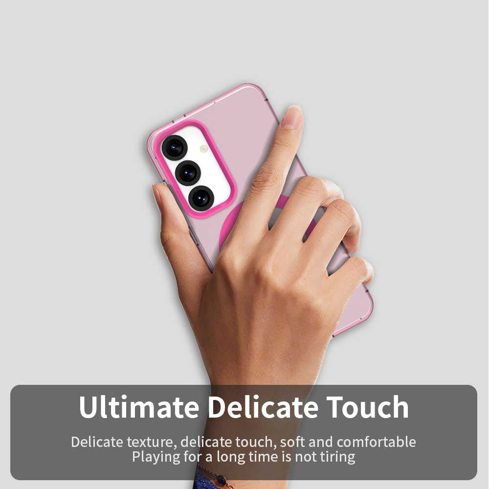 Techsuit - CandyCase MagSafe - Samsung Galaxy S24 Plus / S25 Plus - Pink