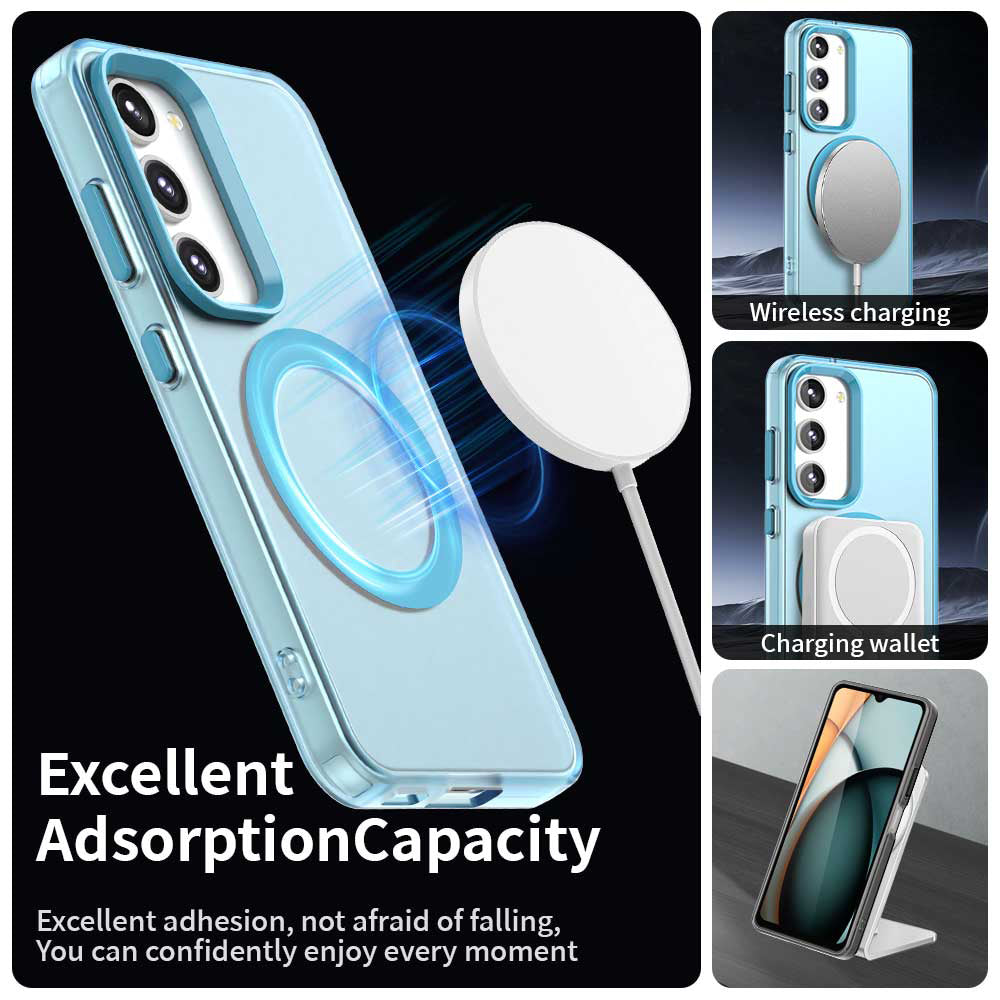 Techsuit - CandyCase MagSafe - Samsung Galaxy S23 Plus - Blue