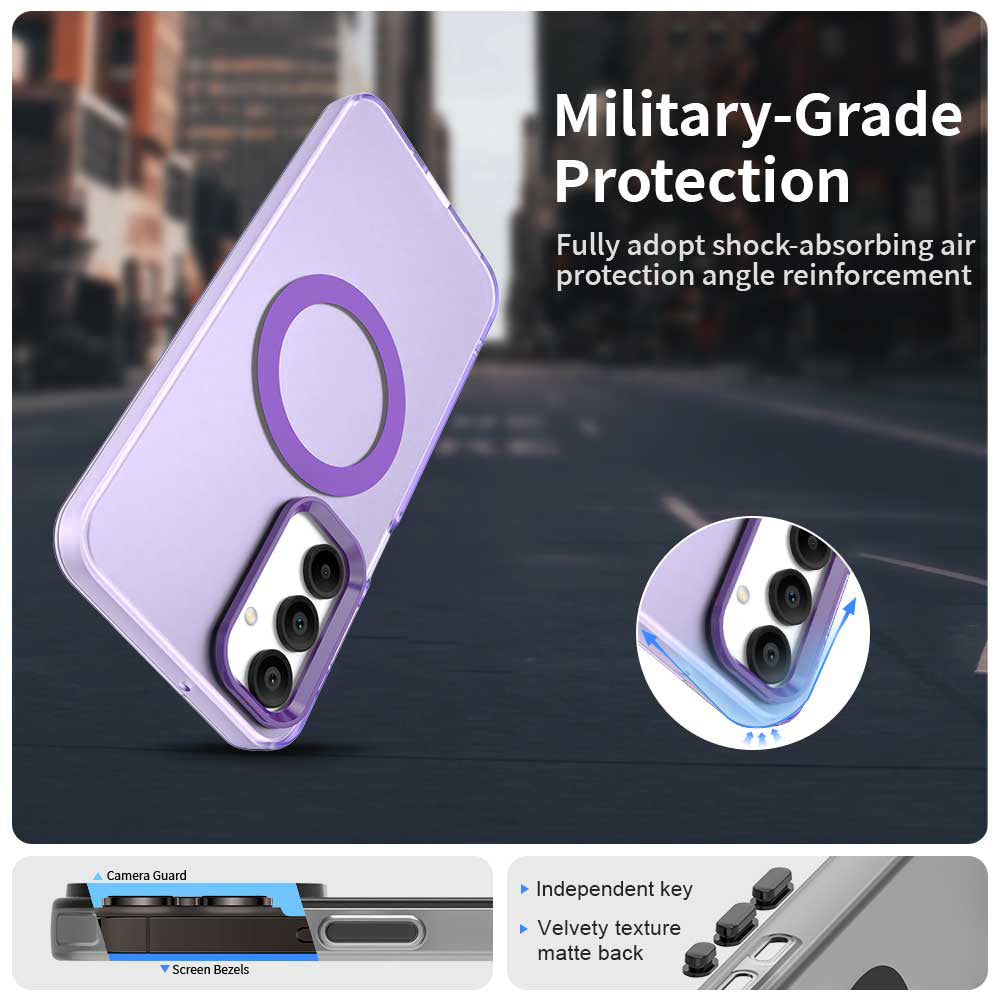 Techsuit - CandyCase MagSafe - Samsung Galaxy A16 4G / A16 5G - Purple