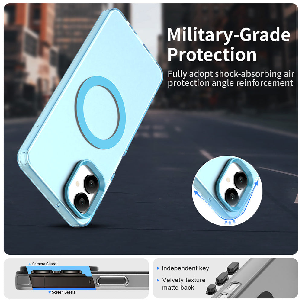 Techsuit - CandyCase MagSafe - Samsung Galaxy A06 - Blue