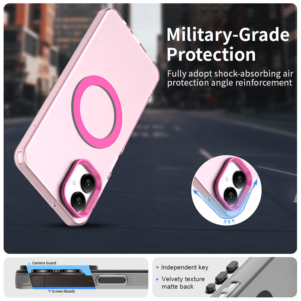 Techsuit - CandyCase MagSafe - Samsung Galaxy A06 - Pink