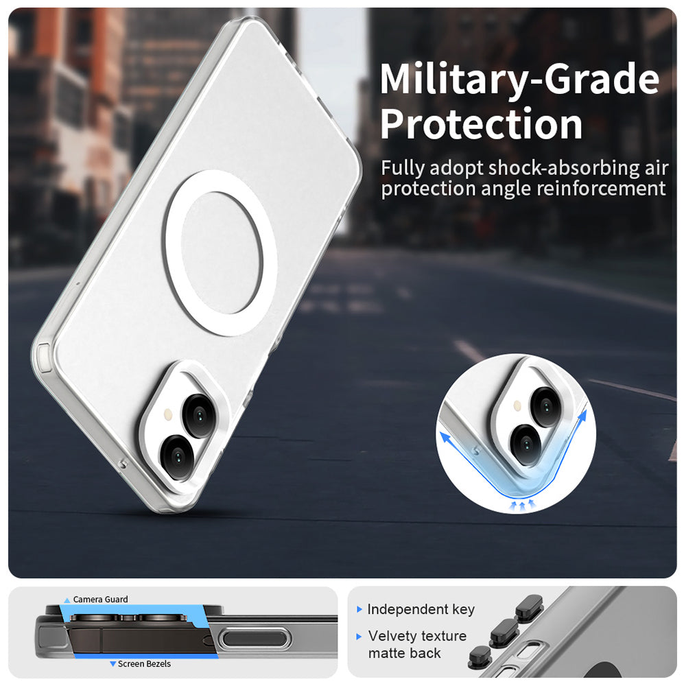 Techsuit - CandyCase MagSafe - Samsung Galaxy A06 - White