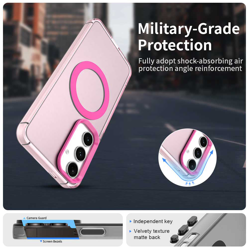 Techsuit - CandyCase MagSafe - Samsung Galaxy S23 FE - Pink