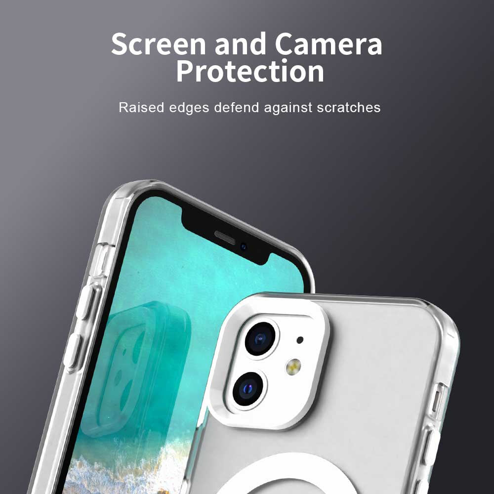 TechSuit Husa de protectie Techsuit CandyCase MagSafe compatibil cu iPhone 12 / iPhone 12 Pro, Alb – imagine 5
