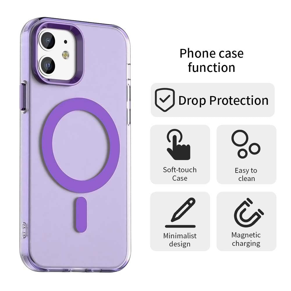 Techsuit - CandyCase MagSafe - iPhone 12 / iPhone 12 Pro - Purple