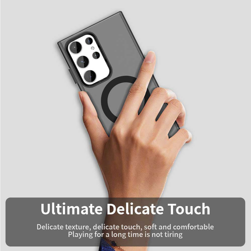 Techsuit - CandyCase MagSafe - Samsung Galaxy S23 Ultra - Black