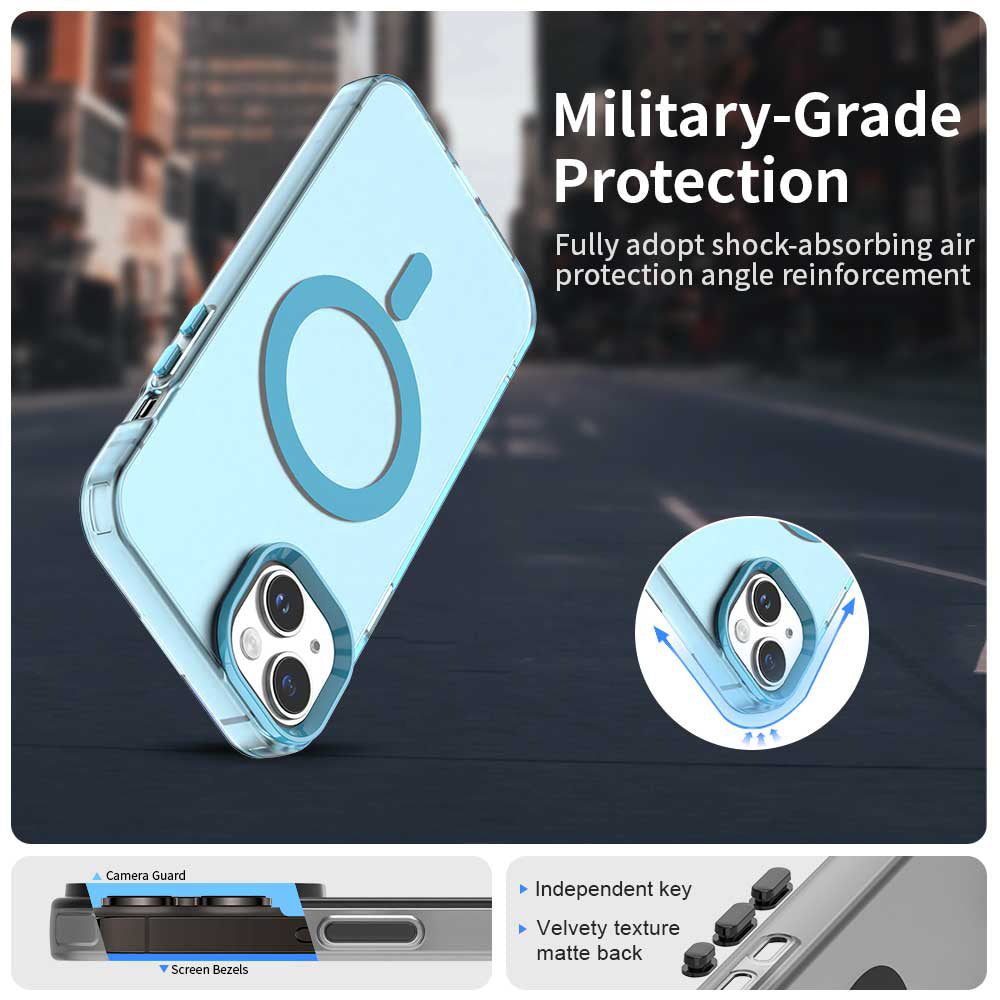 Techsuit - CandyCase MagSafe - iPhone 13 - Blue