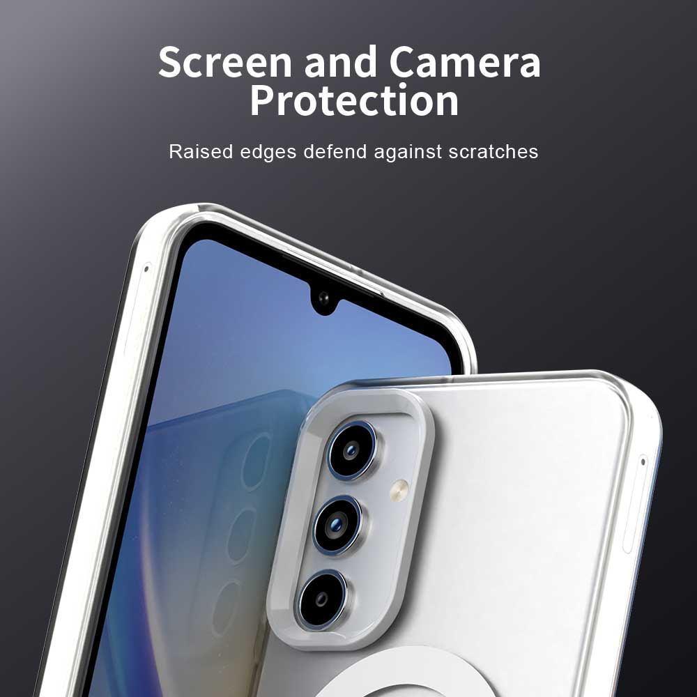 Techsuit - CandyCase MagSafe - Samsung Galaxy A55 5G - White