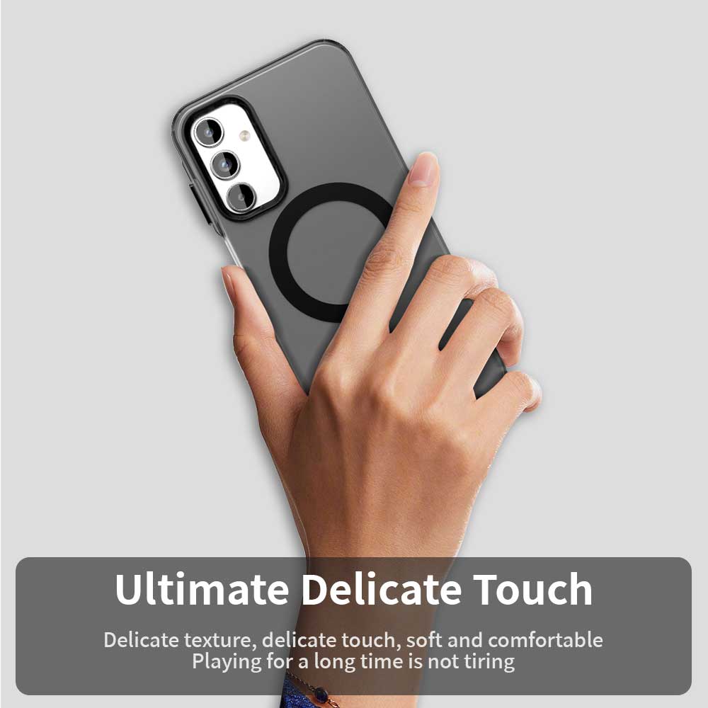 TechSuit Husa de protectie Techsuit CandyCase MagSafe compatibil cu Samsung Galaxy A55 5G, Negru – imagine 5