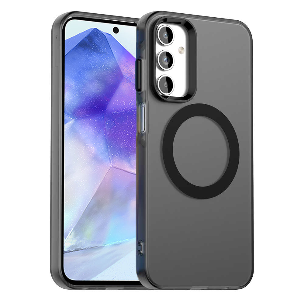 TechSuit Husa de protectie Techsuit CandyCase MagSafe compatibil cu Samsung Galaxy A55 5G, Negru