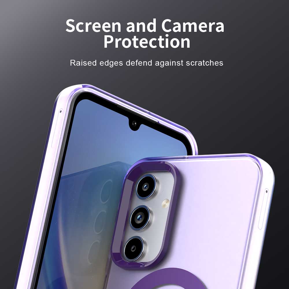 TechSuit Husa de protectie Techsuit CandyCase MagSafe compatibil cu Samsung Galaxy A35 5G, Mov – imagine 2