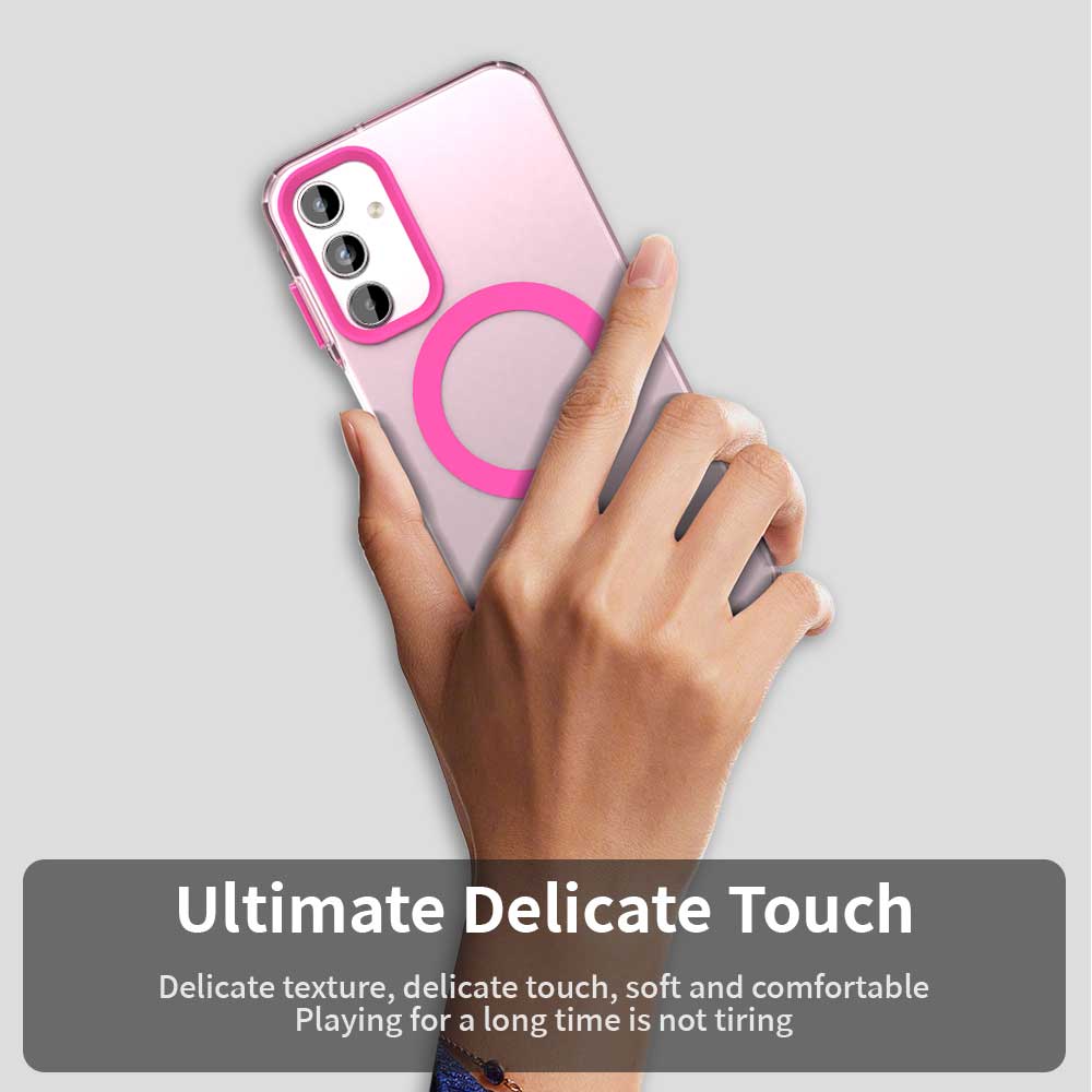 TechSuit Husa de protectie Techsuit CandyCase MagSafe compatibil cu Samsung Galaxy A35 5G, Roz – imagine 2