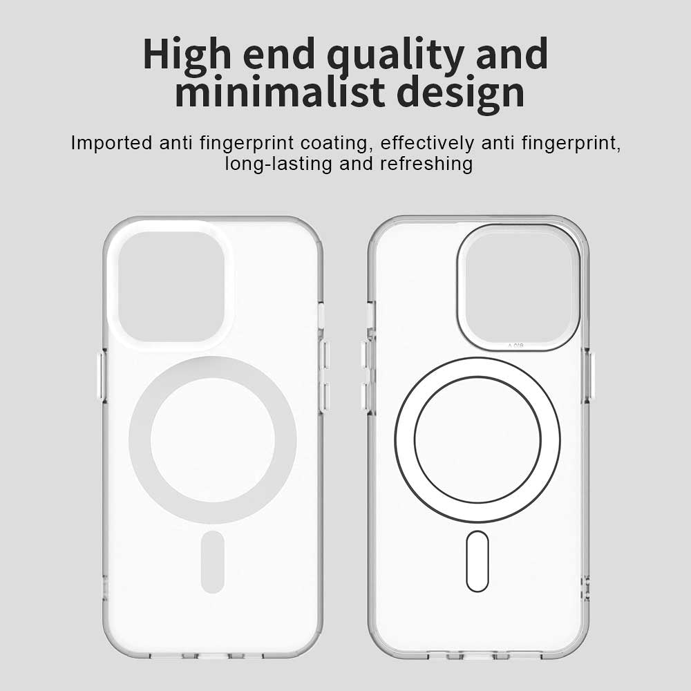 TechSuit Husa de protectie Techsuit CandyCase MagSafe compatibil cu iPhone 14 Pro, Alb – imagine 3
