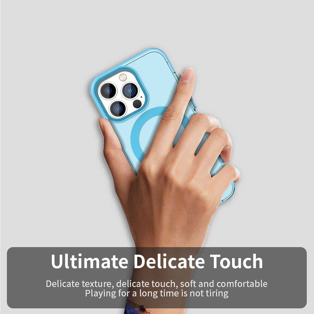 Techsuit - CandyCase MagSafe - iPhone 14 Pro Max - Blue