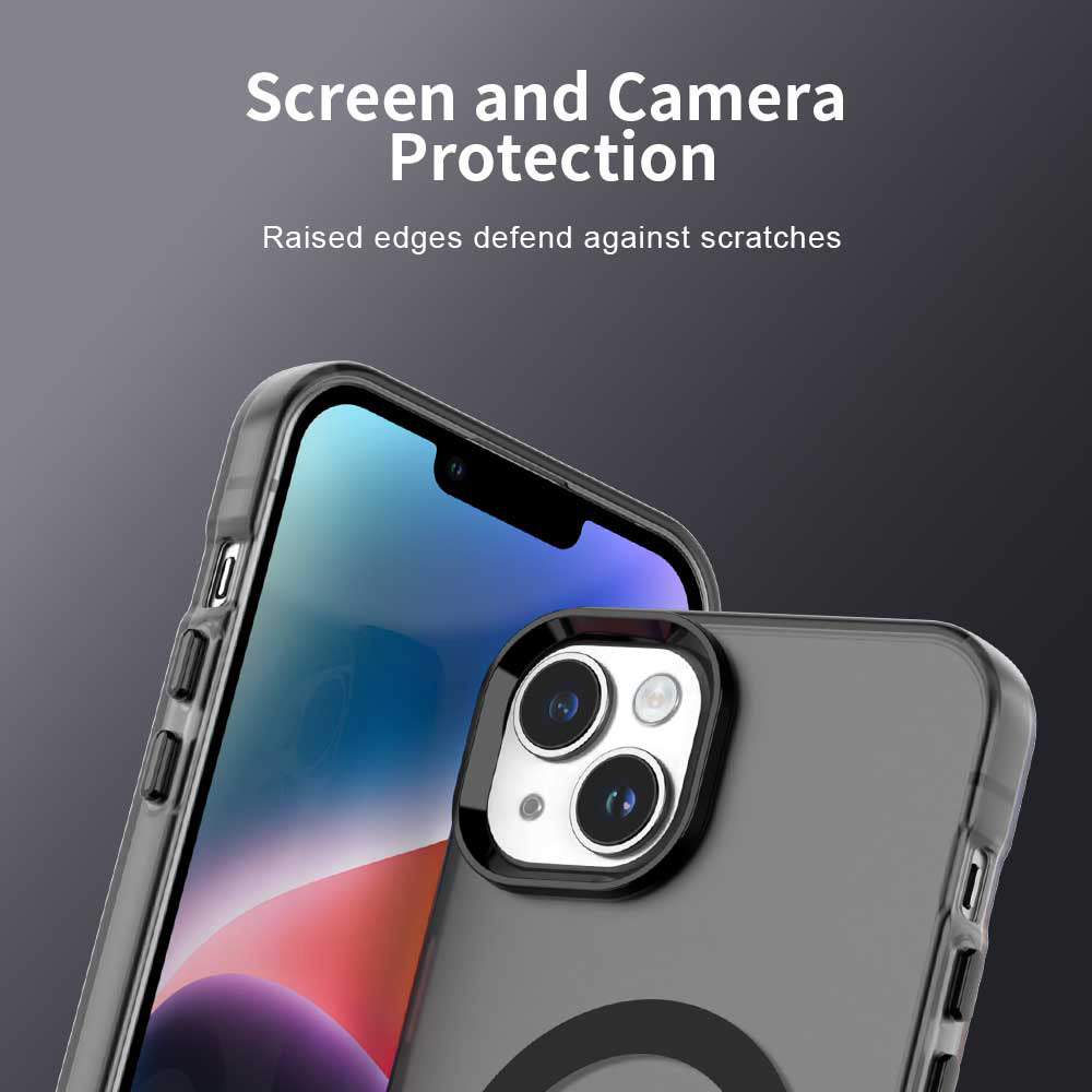 TechSuit Husa de protectie Techsuit CandyCase MagSafe compatibil cu iPhone 15 Plus, Negru – imagine 5