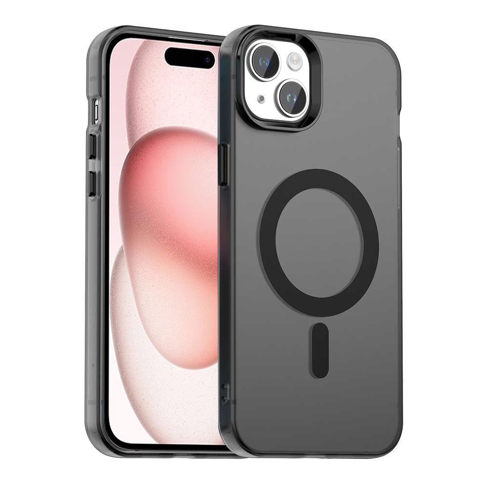 TechSuit Husa de protectie Techsuit CandyCase MagSafe compatibil cu iPhone 15 Plus, Negru