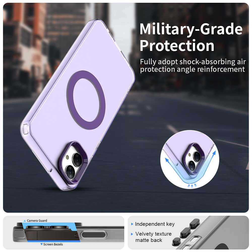 Techsuit - CandyCase MagSafe - Samsung Galaxy A05 - Purple