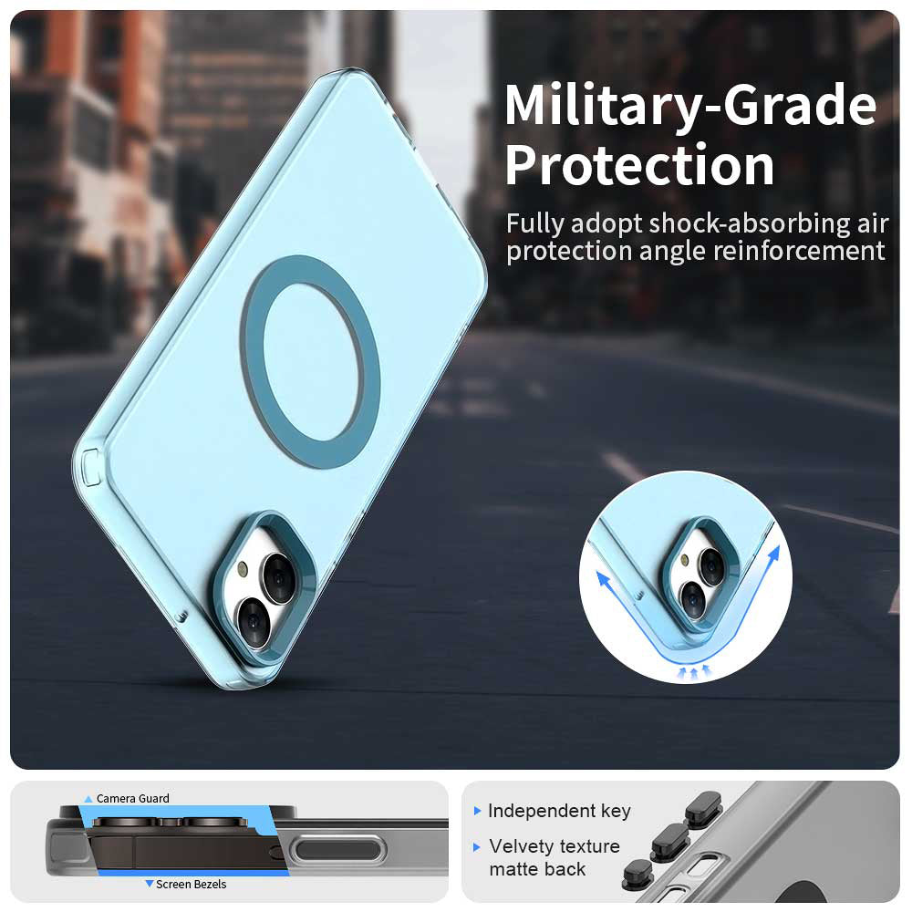 Techsuit - CandyCase MagSafe - Samsung Galaxy A05 - Blue