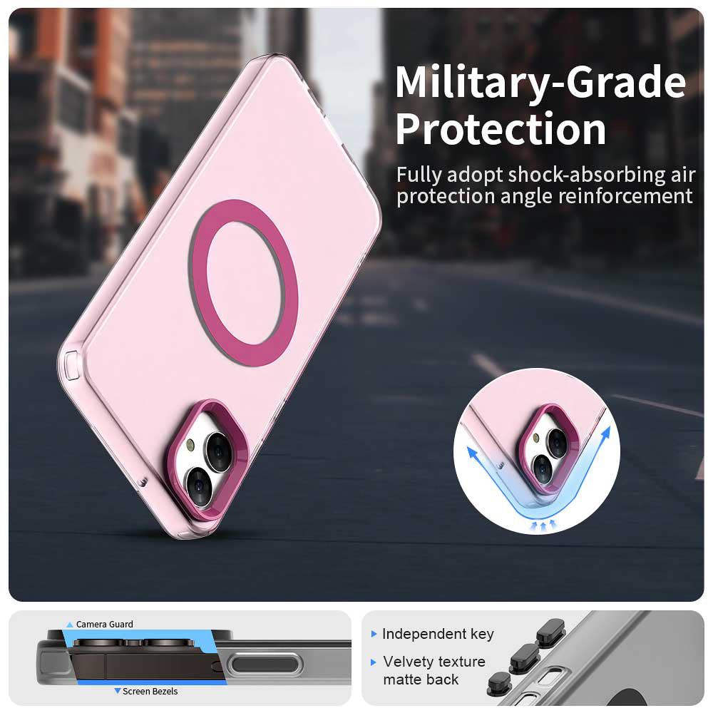 Techsuit - CandyCase MagSafe - Samsung Galaxy A05 - Pink