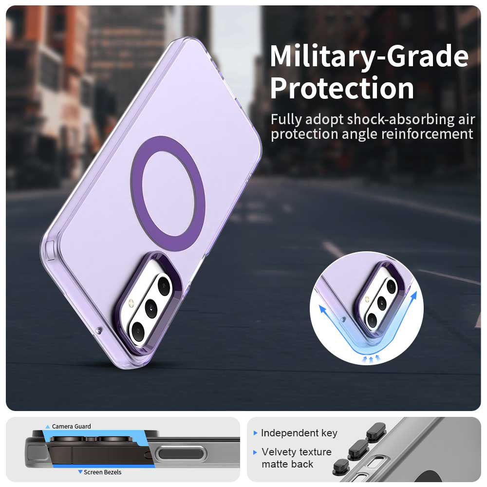 Techsuit - CandyCase MagSafe - Samsung Galaxy A05s - Purple