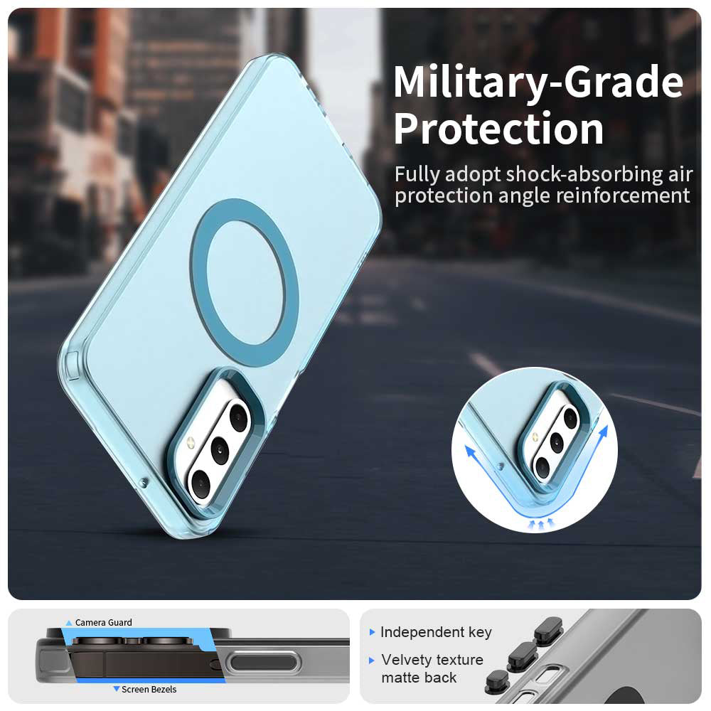 Techsuit - CandyCase MagSafe - Samsung Galaxy A05s - Blue
