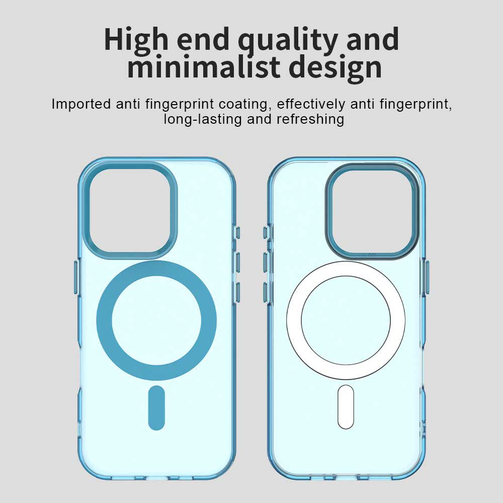 Techsuit - CandyCase MagSafe - iPhone 15 Pro Max - Blue