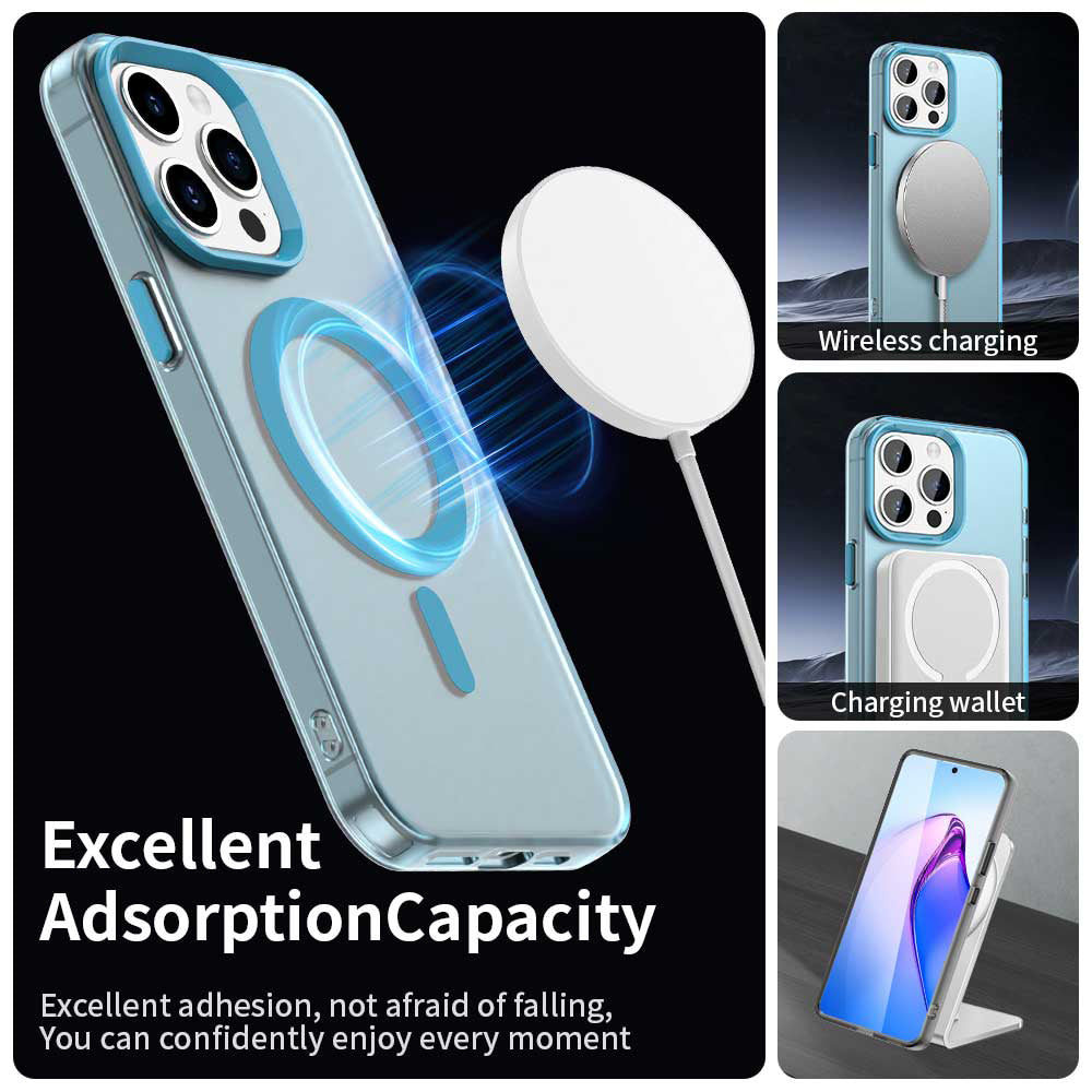 Techsuit - CandyCase MagSafe - iPhone 15 Pro Max - Blue