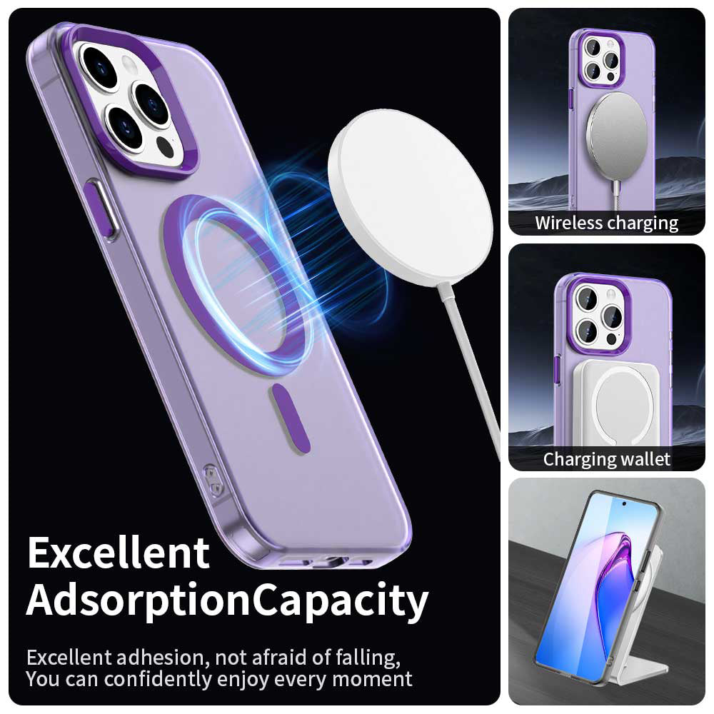 Techsuit - CandyCase MagSafe - iPhone 15 Pro Max - Purple