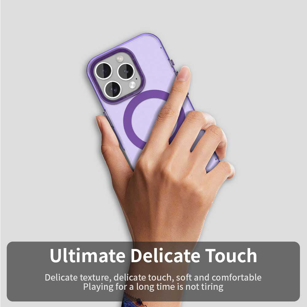 Techsuit - CandyCase MagSafe - iPhone 15 Pro - Purple
