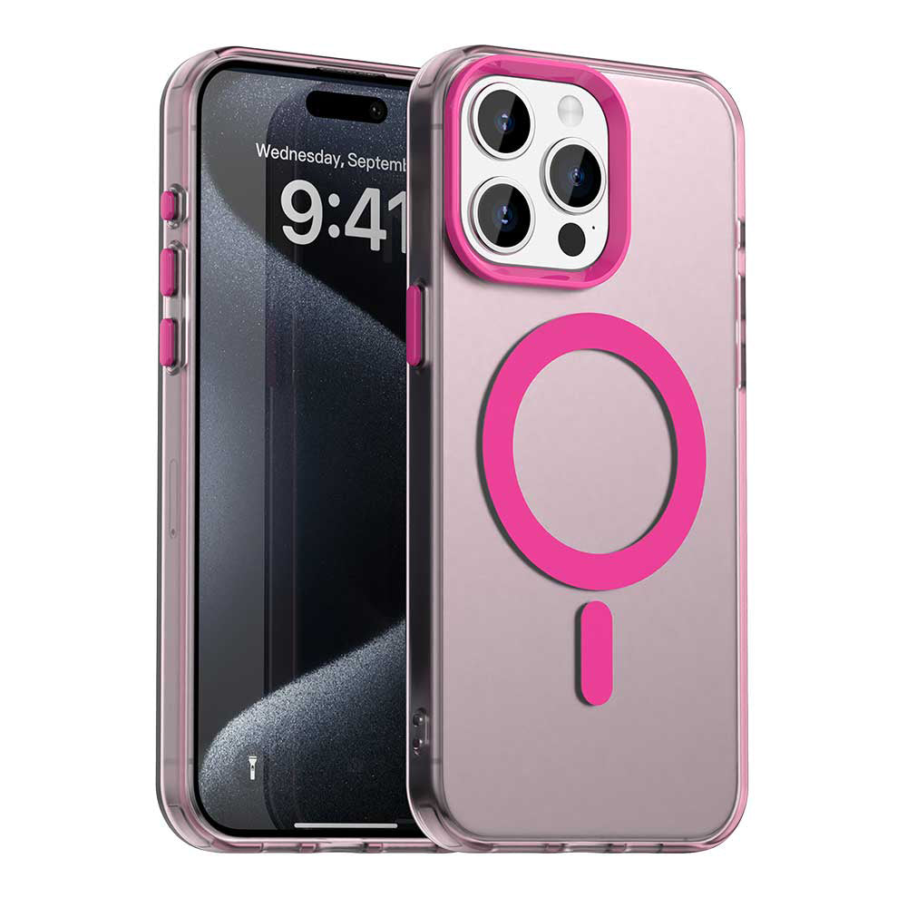 Techsuit - CandyCase MagSafe - iPhone 15 Pro - Pink
