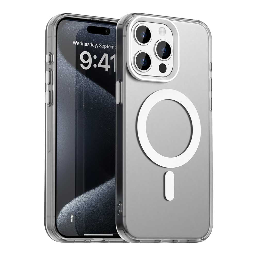 TechSuit Husa de protectie Techsuit CandyCase MagSafe compatibil cu iPhone 15 Pro, Alb