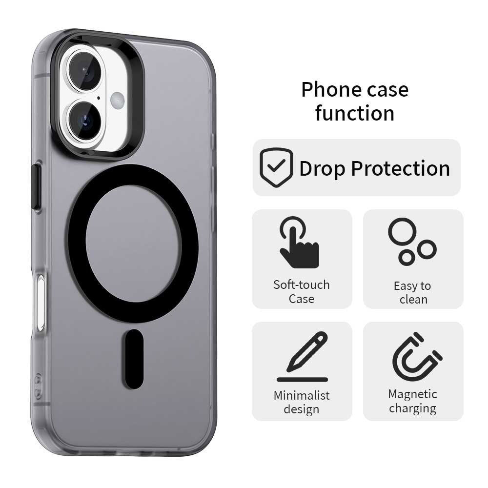Techsuit - CandyCase MagSafe - iPhone 16 Plus - Black