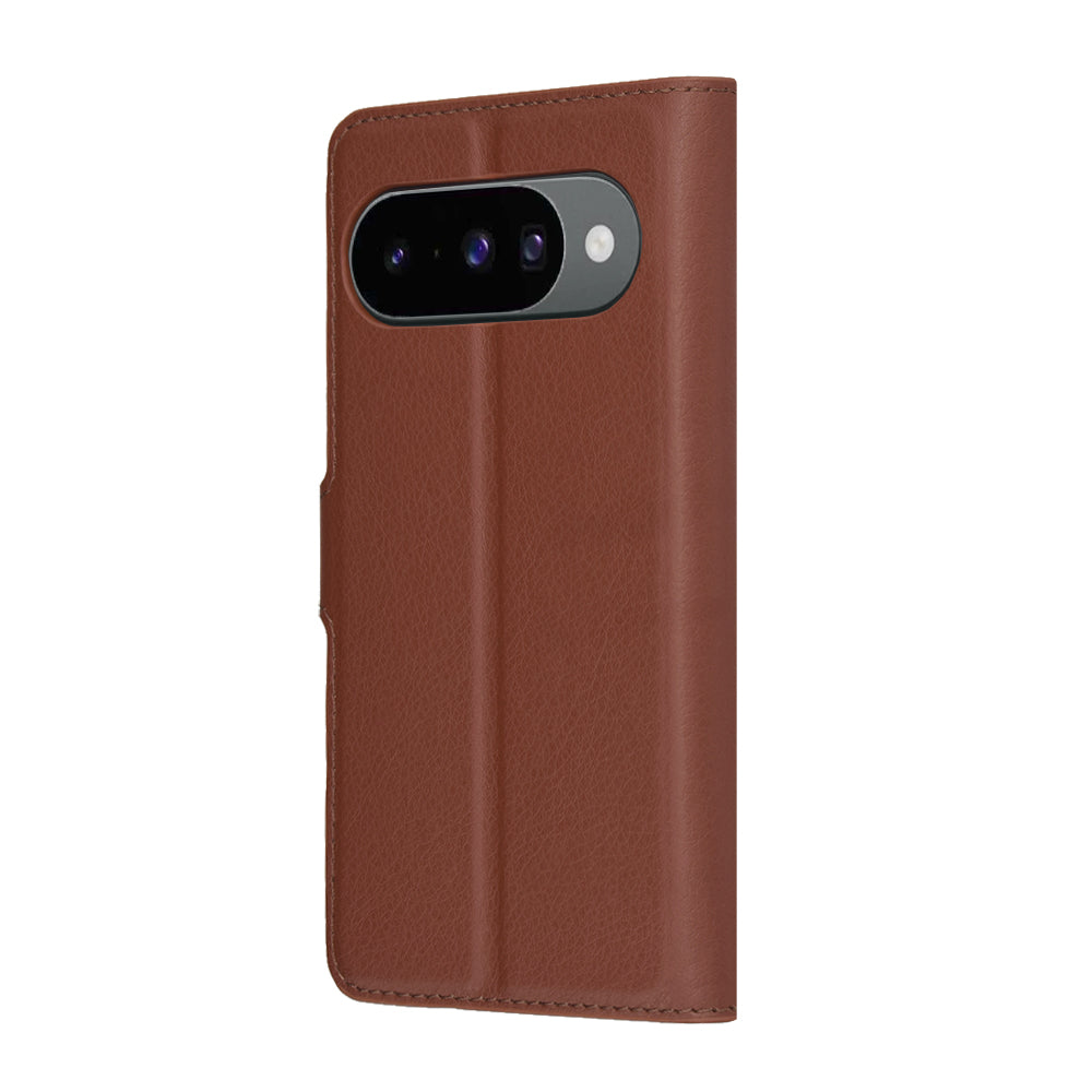 Techsuit - Leather Folio - Google Pixel 10 / 10 Pro - Brown