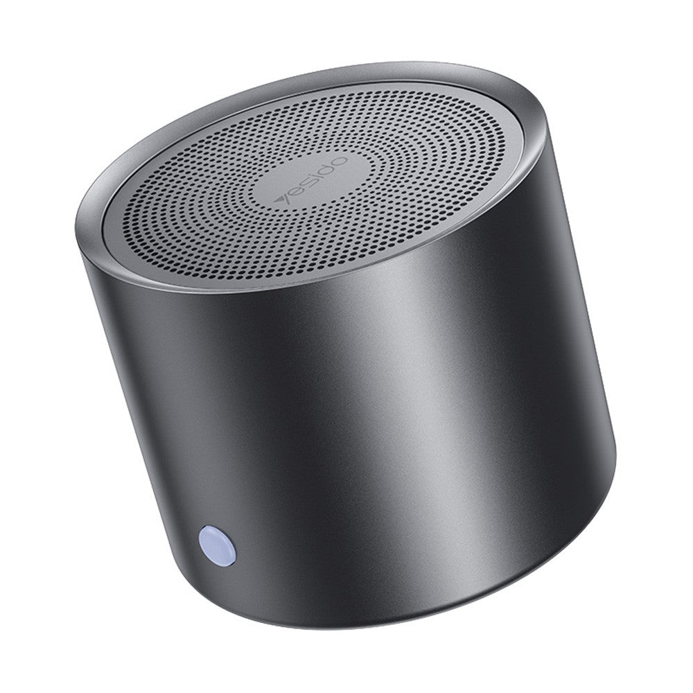 Yesido - Wireless Speaker (YSW30) - Bluetooth 5.0, Bass Diaphragm, Ultra Mini Size, IPX5 Waterproof, Type-C, 700mAh - Bl